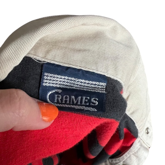 Vintage Kid's Rugby Jersey - Red & Black with white polo collar - Picture 2 of 3